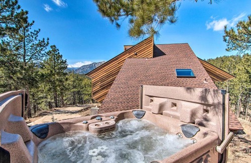 Boulder Casa | Boulder Barrett House on Mtn Peak with Hot Tub
