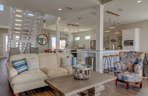 Dauphin Island Casa | 'Bout Time - 5 habitaciones, 4. 5 baños, capacidad para 16 personas, frente al mar con piscina privada.