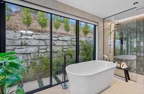 Mangawhai Heads Casa | Boutique Coastal Retreat with Bath Walk to Beach