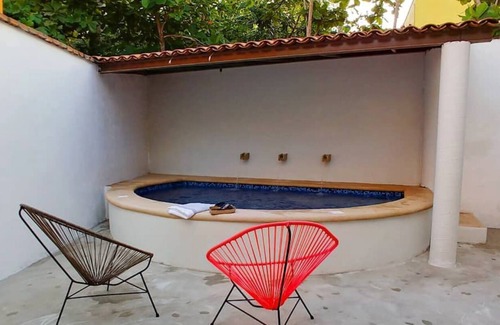 La Peñita de Jaltemba Apartamento | Boutique diseñador de licenciatura en la playa con piscina de inmersión.