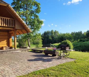 Amata Municipality Casa | Brīvdienu māja ar pirti "Strautkalni"