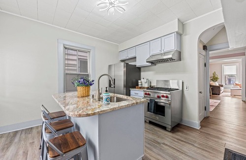 Lower East Side Casa | Brady St Retreat! 4BR House w Patio & Fenced Yard