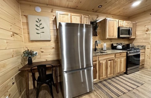 Old Forge Cabina | Brand NEW! 2-Bedroom Cabin in Old Forge. AC, Washer/Dryer, WiFi. Walk to town!