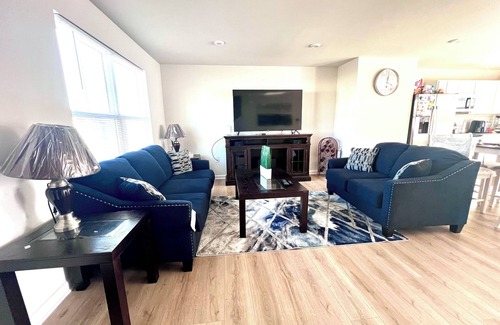 Stafford Casa | Brand new 2-bedroom house in desirable community in Stafford with AC, WiFi.