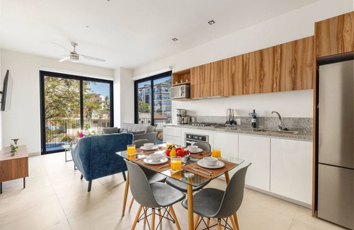 Díaz Ordaz Condominio | Brand new 2BD condo in Versalles & awesome Rooftop 2BD Condo for rent in Versall
