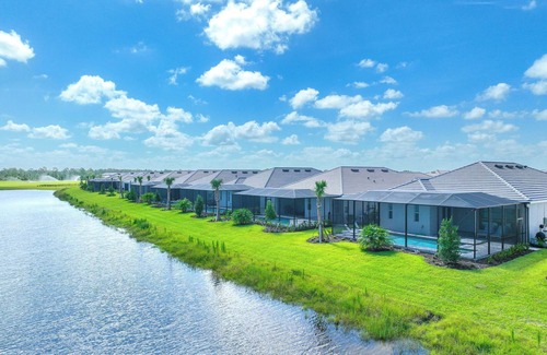 Punta Gorda Casa | Brand New! 3-bed 2 Bath Golf house POOL & SPA in Webbs Reserve in Babcock Ranch
