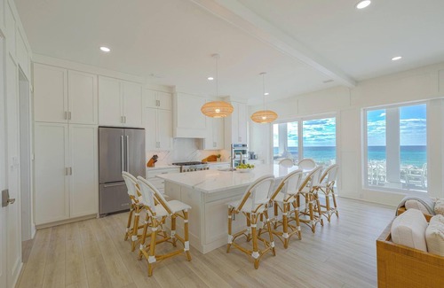 Villa Segunda Casa | BRAND NEW 6 Bedroom, 6 Full Bath and one1/2 Bath/Gulf Front Home/Private Pool