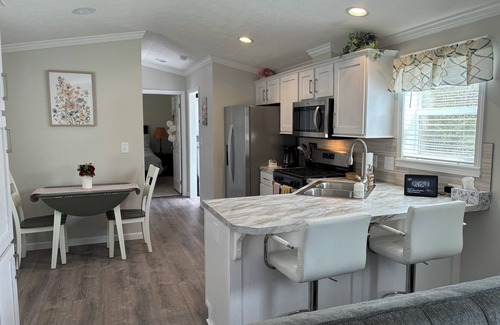 Arundel Casa | Brand new cozy home with open floor plan near Kennebunk and Maine coast.