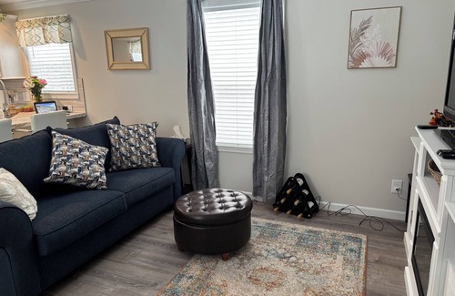 Arundel Casa | Brand new cozy home with open floor plan near Kennebunk and Maine coast.
