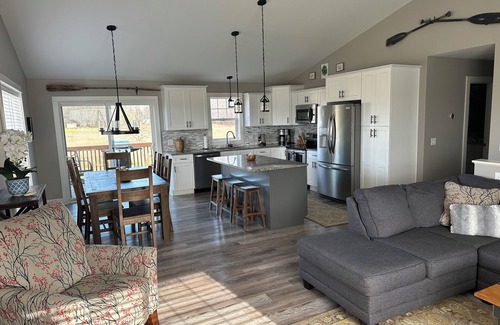 Thompsonville Casa | Brand new house across from Crystal Mountain Resort. Great for family gatherings