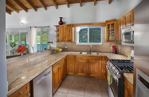 Peterborg Villa | Brand New Listing! 3BR/2.5 BA Spectacular Views overlooking Magens Bay! Sunsets