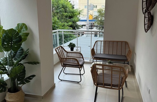 Evaristo Morales Apartamento | Brand new luxury New 3BR/3.5BA APT in Downtown Santo Domingo Next to Acropolis