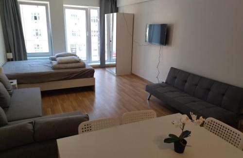 Palmovka Apartamento | Brand new one bedroom apartment #54 in brand new building with free parking