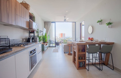 Díaz Ordaz Condominio | Brand new Penthouse in Versalles & awesome Rooftop 2BD Penthouse for rent in Ver