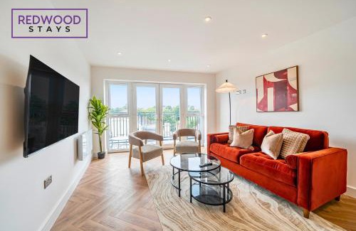 Rushmoor District Apartamento | Brand New Premium Serviced Apartments, Free Parking, High-Speed WiFi By Redwood Stays