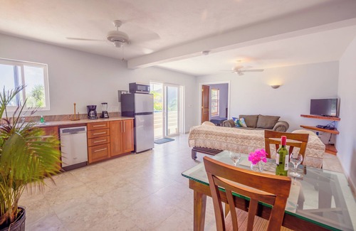 Seagrape Hill Villa | Nuevo y romántico, totalmente cargado, relajante de 2 habitaciones para 1 o 2 parejas