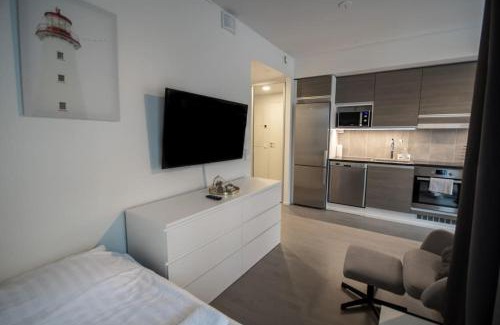 Turku Harbour Apartamento | Brand new studio apartment near the harbour