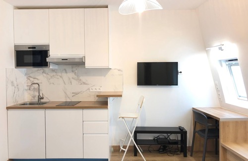 Enfants-Rouges Apartamento | Estudio completamente nuevo ubicado en el centro de París.