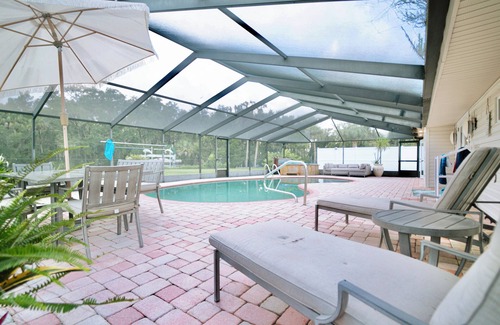 Crystal Shores Casa | BRAND NEW! Waterfront Home With Pool, Hot Tub and Canal Access in Crystal River