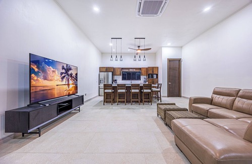 Palma Quemada Casa | Breathtaking Custom Home-Guest House Walk to “Playa Linda” and to “Rio Hatillo”