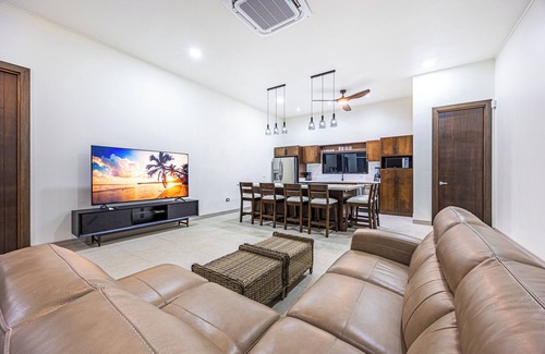 Palma Quemada Casa | Breathtaking Custom Home-Guest House Walk to “Playa Linda” and to “Rio Hatillo”