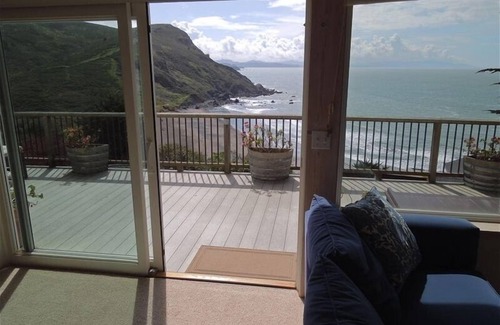 Muir Beach Casa | Vistas al mar desde todas las habitaciones