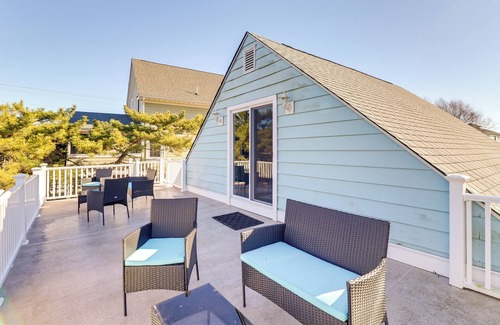 Broadkill Beach Casa | BREEZY BUNGALOW - 4 BD, 2BA - Sleeps 8 - Rooftop Deck