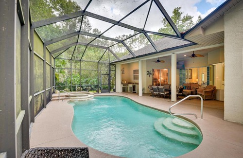 Palm Coast Casa | Breezy Palm Coast Golf Retreat with Pool and Lanai!