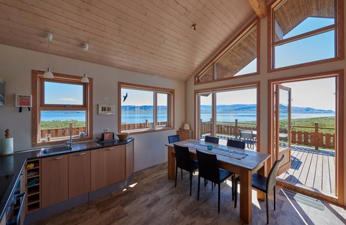 Saurbaer Cabaña | Impresionante ubicación de campo y vista al mar, pero cerca de Reykjavik
