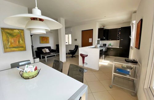 Colonno Apartamento | Apartamento con terraza y vistas al lago Como