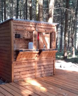 Middlemarsh Otro | Bridgewood Camping - Traditional Shepherd's Hut