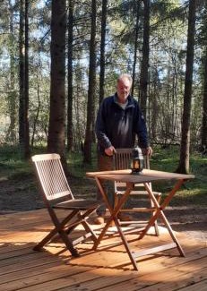 Middlemarsh Otro | Bridgewood Camping - Traditional Shepherd's Hut