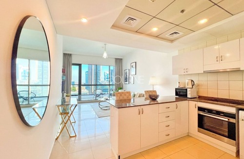 Jumeirah Apartamento | Bright 1 BR with exceptional Dubai Marina view