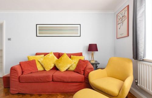 St. Pancras Apartamento | Bright 1BR Bloomsbury Flat by King's Cross