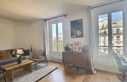 Quartier de la Roquette Apartamento | Bright 34 m² ideally located in Paris