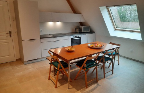 Varengeville-sur-Mer Apartamento | Bright apartment with garden 5 minutes from the sea
