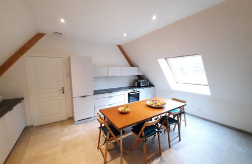 Varengeville-sur-Mer Apartamento | Bright apartment with garden 5 minutes from the sea