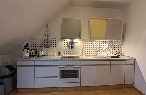 Bissendorf Apartamento | Bright apartment in Bissendorf with HomeGym and freeway access