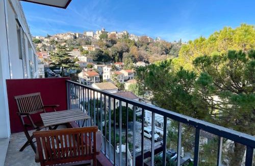 Cagnes-sur-Mer Apartamento | Bright appartment with view