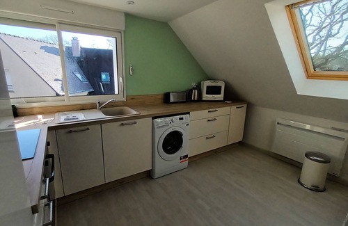 La Baule-Escoublac Apartamento | Bright, atypical apartment 3km from the Bay of La Baule