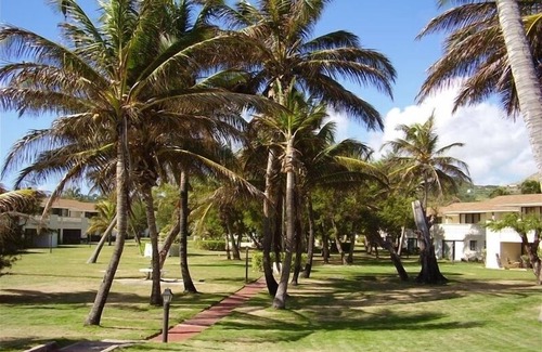 Frigate Bay Condominio | Brillante, Breezy Condo en la costa Palmy