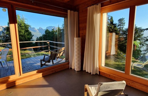 Mayens-de-Riddes Chalet De Esquí | Brillante chalet Tzoumaz - Verbier magnífica vista sobre entorno privilegiado