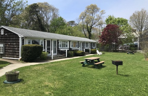 Vineyard Haven Condominio | Bright condo w Pool, walking distance to town!
