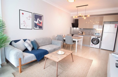 Uludag Apartamento | Bright & Cozy 1Bdr near Biz Cevahir Haliç Mall