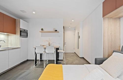 Gasperich Apartamento | Bright & Cozy Studio in Gasperich