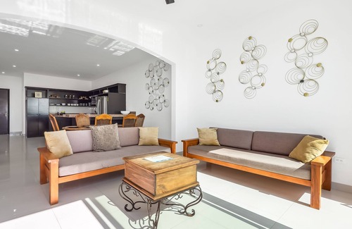 La Paloma Casa | Bright dog-friendly home with heated pool, hot tub, streaming, & ocean views