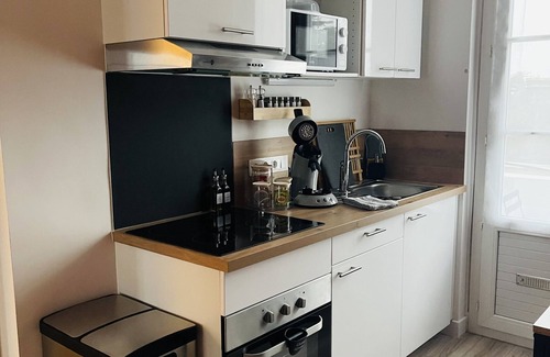 Chatellerault Apartamento | Apartamento-Baño con bañera-Balcón