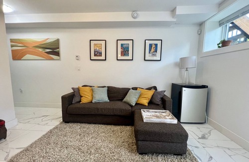 Hastings Apartamento | Bright Garden Suite Near Downtown + Mountains