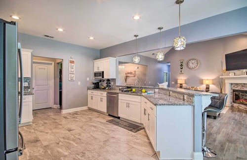 Hopkins Casa | Bright Hopkins Home w/ Game Room & Fire Pit!