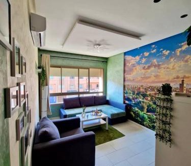 Gueliz Apartamento | Bright Medina Apt w Big Balcony